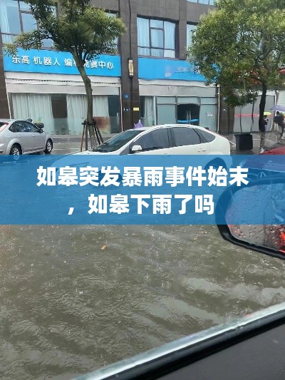 如皋突发暴雨事件始末,如皋下雨了吗