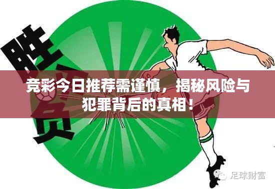 竞彩今日推荐需谨慎，揭秘风险与犯罪背后的真相！