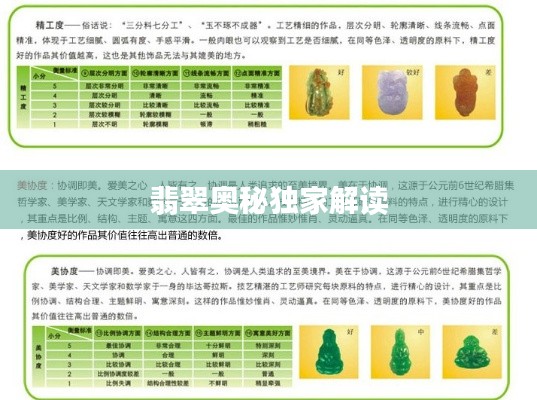 翡翠奥秘独家解读